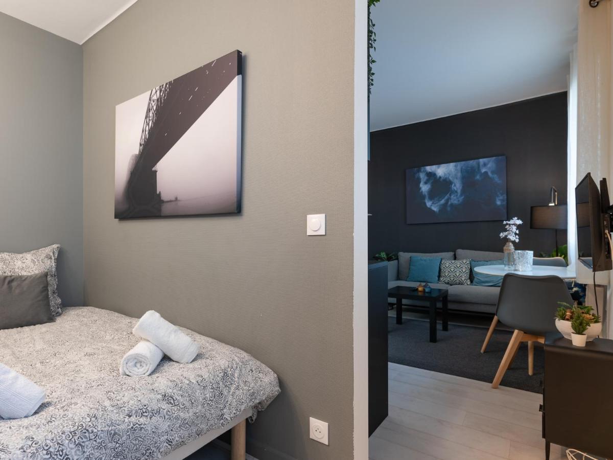 Ferienwohnung studio cosy proche Lyon part dieu Villeurbanne Exterior foto